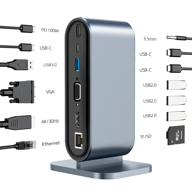 USB C 3.0 HUB Tipo C a Multi 4 - 4 Hdmi Multi Monitor Video Card 4K recensione e prezzo