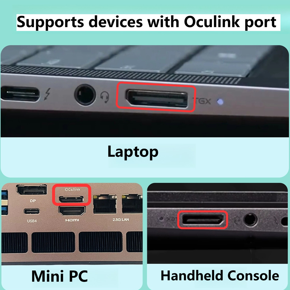 Dock per scheda grafica eGPU O - Oculink Egpu Dock Graphics Card recensione e prezzo