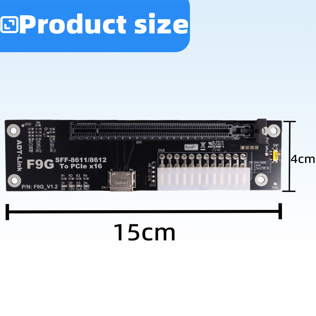 Dock eGPU PCIe 5.0 x4 128Gbps, - Oculink Egpu Dock Graphics Card recensione e prezzo