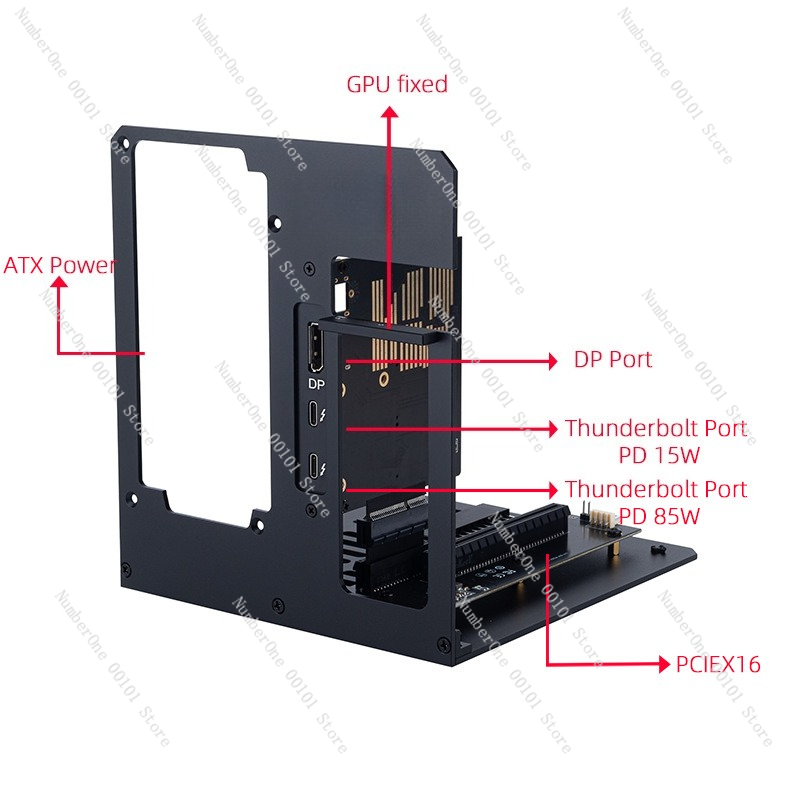Dock GPU Thunderbolt 3 4 L18,  - Thunderbolt 4 External Gpu Enclosure recensione e prezzo